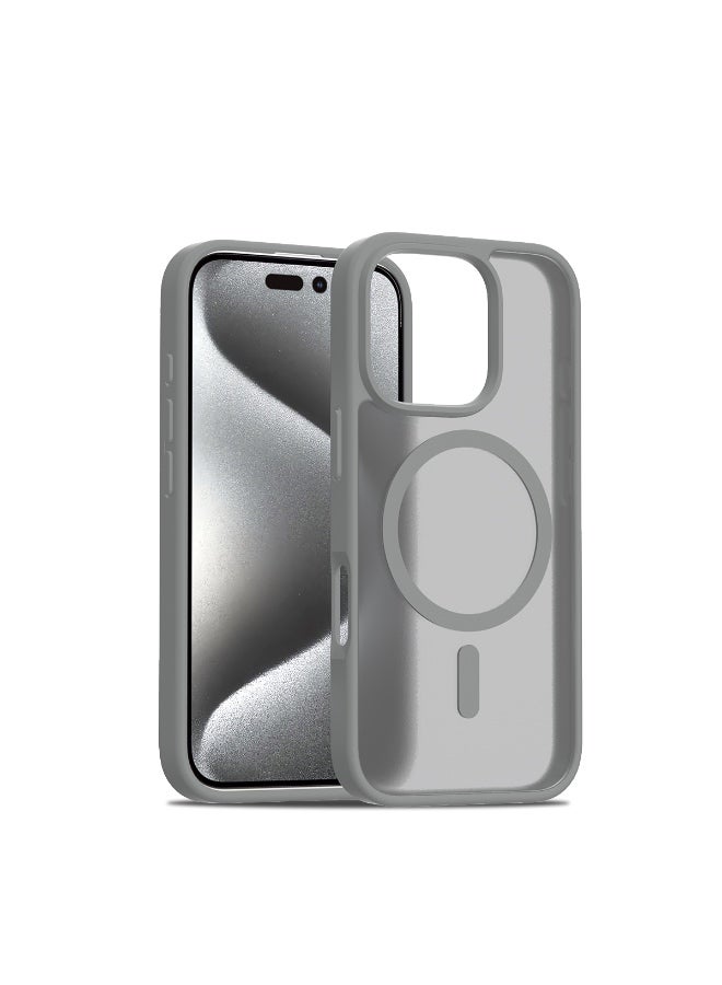 iPhone 16 Pro Skin Feeling Case With MagSafe - Dark Grey - Image 1